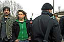 Frau mit grüner Jacke Kopie