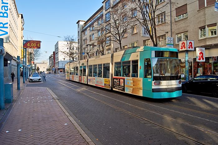 Tram 5607 in Ludwigshafen