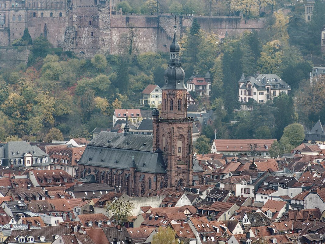 Blick auf Heidelberg, neu ausgearbeitet